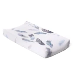 Oilo Jersey Changing Pad Cover -Featherly