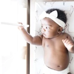 Oilo Jersey Changing Pad Cover - Llama -Baby Go Round Store CPCllama3 1512x 4aa471c4 8167 486d 8be4 3e9050b809b1