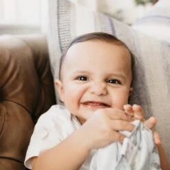 Copper Pearl Knit Swaddle Blanket | Trout 19 Copper Pearl Knit Swaddle Blanket | Trout -Baby Go Round Store CPG21ACWEB 405