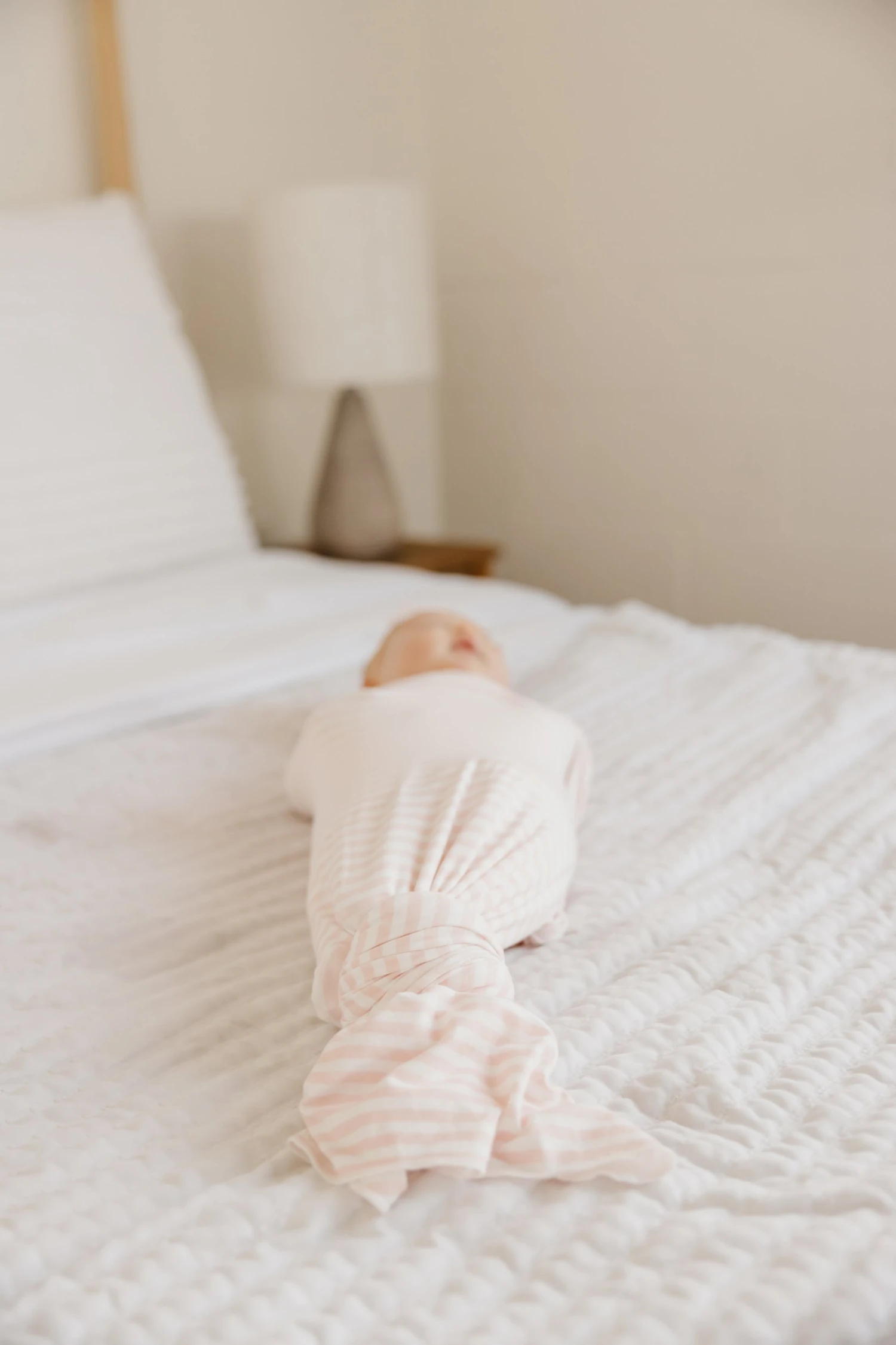 Copper Pearl Knit Swaddle Blanket | Winnie 4 Copper Pearl Knit Swaddle Blanket | Winnie - Image 4