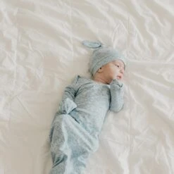 Copper Pearl Knotted Gown | Lennon -Baby Go Round Store CPTRIPLETS21ACWEB 109