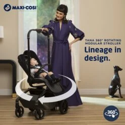 Maxi-Cosi Kindred Tana 360° Rotating Modular Stroller 23 Maxi-Cosi Kindred Tana 360° Rotating Modular Stroller -Baby Go Round Store CV452HCV Image 03