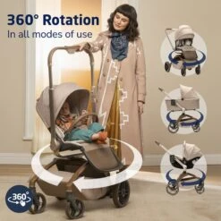 Maxi-Cosi Kindred Tana 360° Rotating Modular Stroller 38 Maxi-Cosi Kindred Tana 360° Rotating Modular Stroller -Baby Go Round Store CV452HDF Image 05