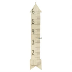 Mud Pie Canvas Arrow Growth Chart