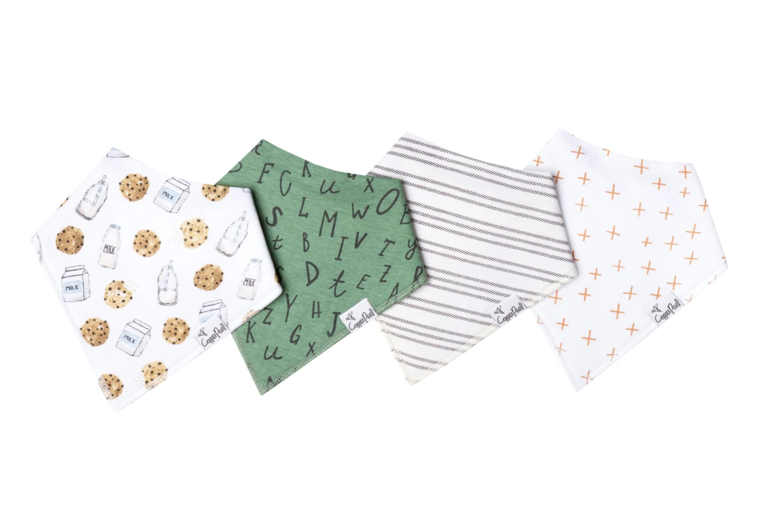 Copper Pearl Baby Bandana Bibs - Chip 1 Copper Pearl Baby Bandana Bibs - Chip
