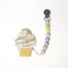 Loulou Lollipop Ice Cream Teether With Holder Set