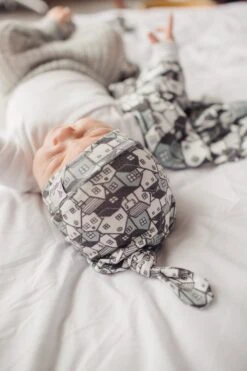 Copper Pearl Top Knot Hat - Urban -Baby Go Round Store Copy of Copy of EmmyLowePhotoCPMarch5 166