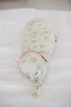 Copper Pearl Top Knot Hat - Chip -Baby Go Round Store Copy of Copy of EmmyLowePhotoCPMay18 271