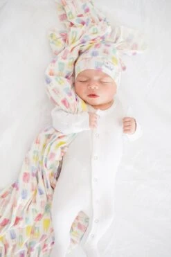 Copper Pearl Top Knot Hat - Summer 14 Copper Pearl Top Knot Hat - Summer -Baby Go Round Store Copy of Copy of EmmyLowePhotoCPMay18 72