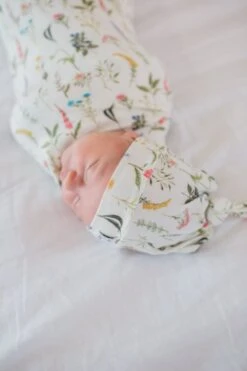 Copper Pearl Top Knot Hat - Aspen -Baby Go Round Store Copy of EmmyLowePhotoCP9.14.18 223