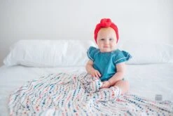 Copper Pearl Knit Swaddle Blanket - Glory 20 Copper Pearl Knit Swaddle Blanket - Glory -Baby Go Round Store Copy of EmmyLowePhotoCPMay18 116