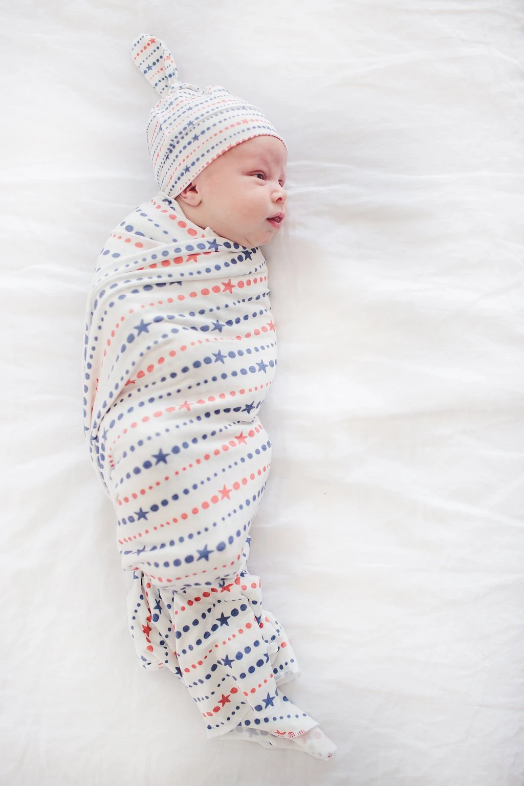 Copper Pearl Knit Swaddle Blanket - Glory 9 Copper Pearl Knit Swaddle Blanket - Glory - Image 9