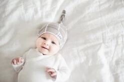 Copper Pearl Top Knot Hat - Midway -Baby Go Round Store Copy of EmmyLowePhotoCopperPearlFeb12 25