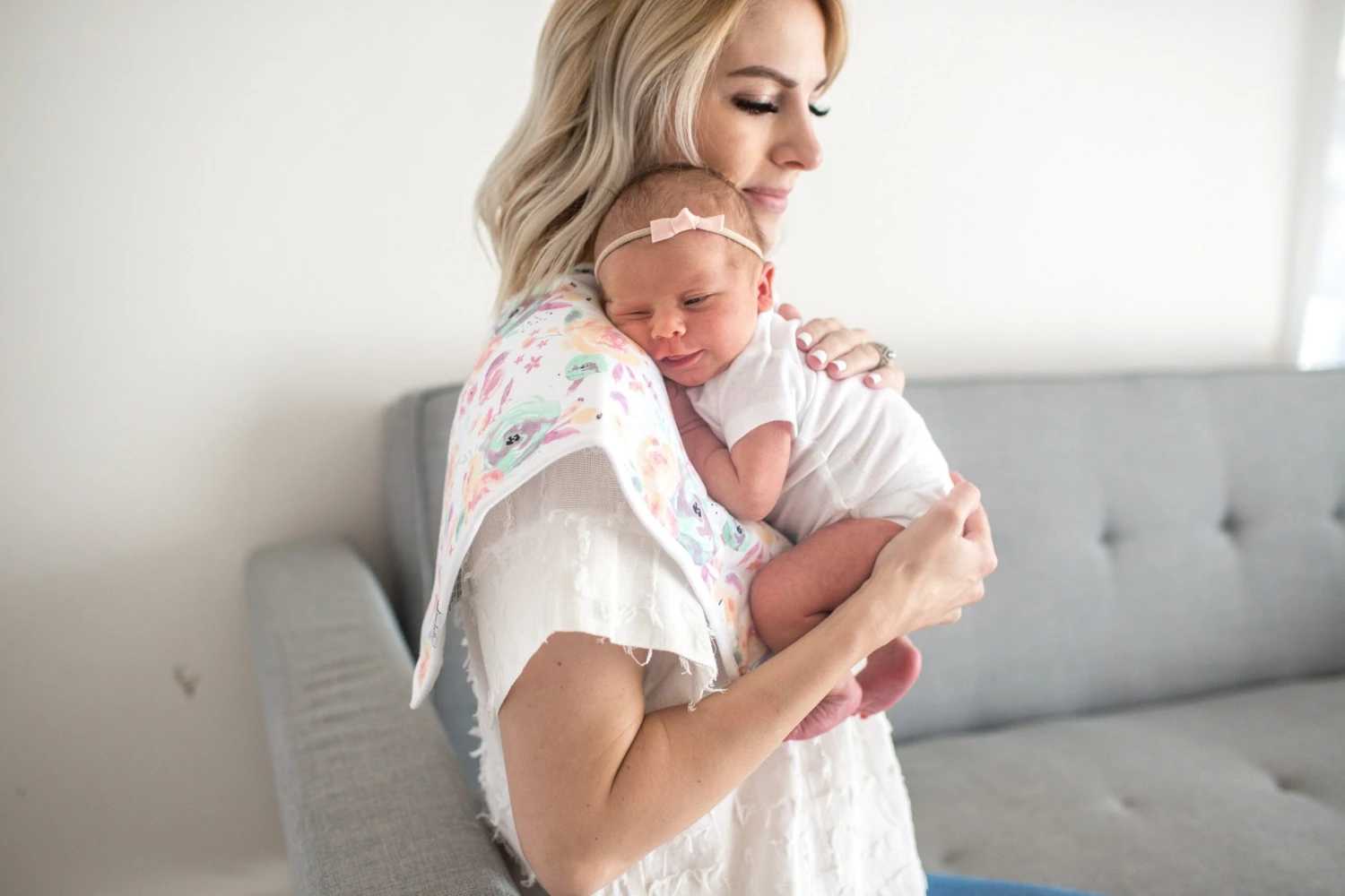 Copper Pearl Premium Burp Cloths - Bloom 10 Copper Pearl Premium Burp Cloths - Bloom - Image 10