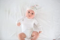 Copper Pearl Top Knot Hat - Bloom -Baby Go Round Store Copy of EmmylowephotoCopperPearlJuly20 148