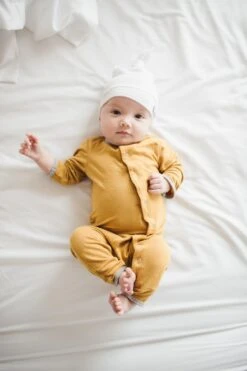 Copper Pearl Top Knot Hat - Dove 15 Copper Pearl Top Knot Hat - Dove -Baby Go Round Store Copy of EmmylowephotoCopperPearlNov17 75