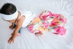 Copper Pearl Knit Swaddle Blanket - Monet -Baby Go Round Store Copy of EmmylowephotoCopperPearlSept6 137