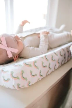Copper Pearl Diaper Changing Pad Cover - Daydream -Baby Go Round Store Copy of EmmylowephotoRooCPOct12 75 e77bc9c4 aed1 4079 b976 c611d0f8da21