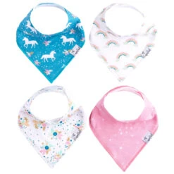 Copper Pearl Baby Bandana Bibs | Whimsy -Baby Go Round Store DSC7998