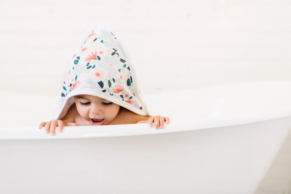 Copper Pearl Premium Knit Hooded Towel - Leilani 2 Copper Pearl Premium Knit Hooded Towel - Leilani - Image 2