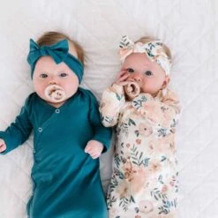 Copper Pearl Knotted Gown | Autumn -Baby Go Round Store DSC 2129 1256212b 70dc 4b95 bbb1 bcc5a2ebbe52