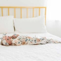 Copper Pearl Knotted Gown | Autumn -Baby Go Round Store DSC 2165 06ce8bbd efa3 48b2 9422 b62ad82d3827