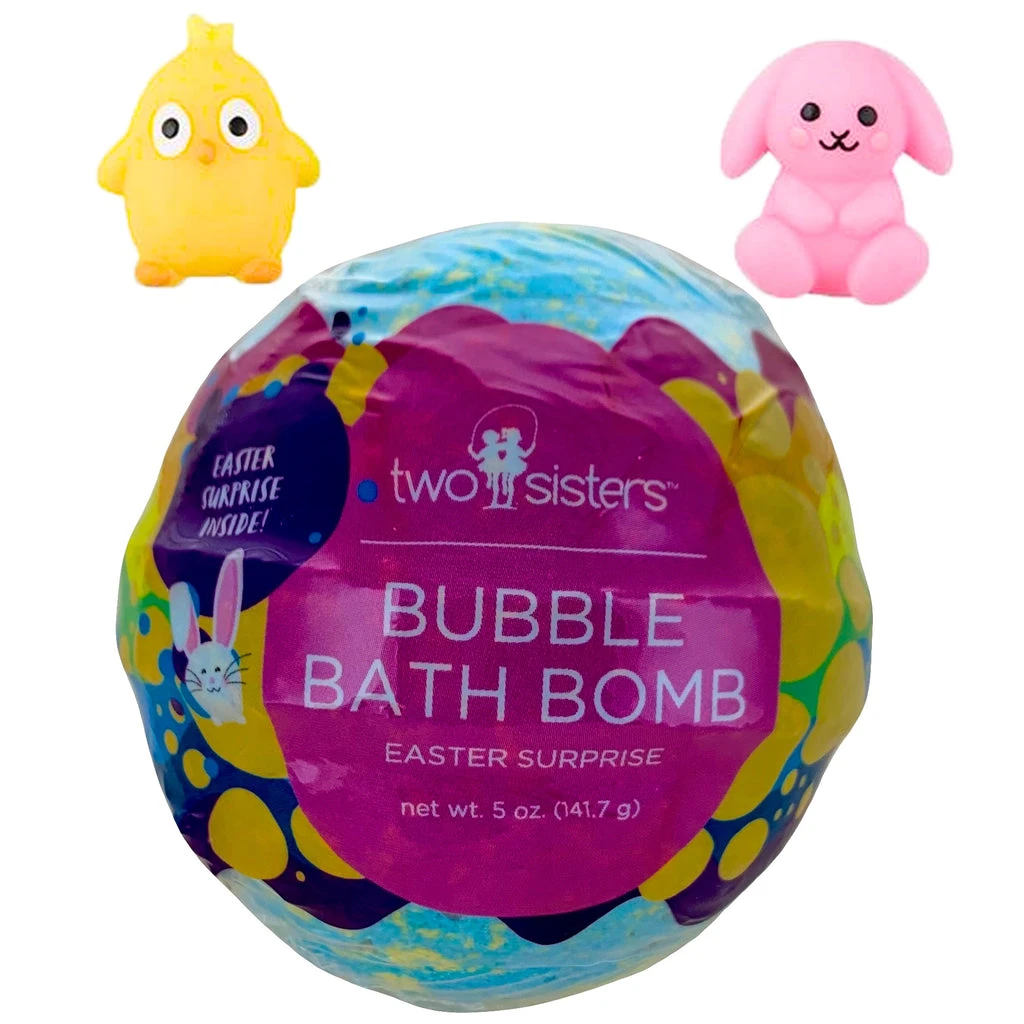 Easter Squishy Surprise Bubble Bath Bomb- Assorted Colors 1 Easter Squishy Surprise Bubble Bath Bomb- Assorted Colors