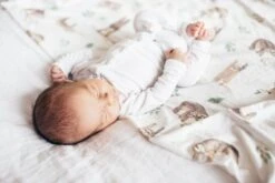 Copper Pearl Knit Swaddle Blanket - Noah -Baby Go Round Store EmmyLowePhotoCPSloth 14