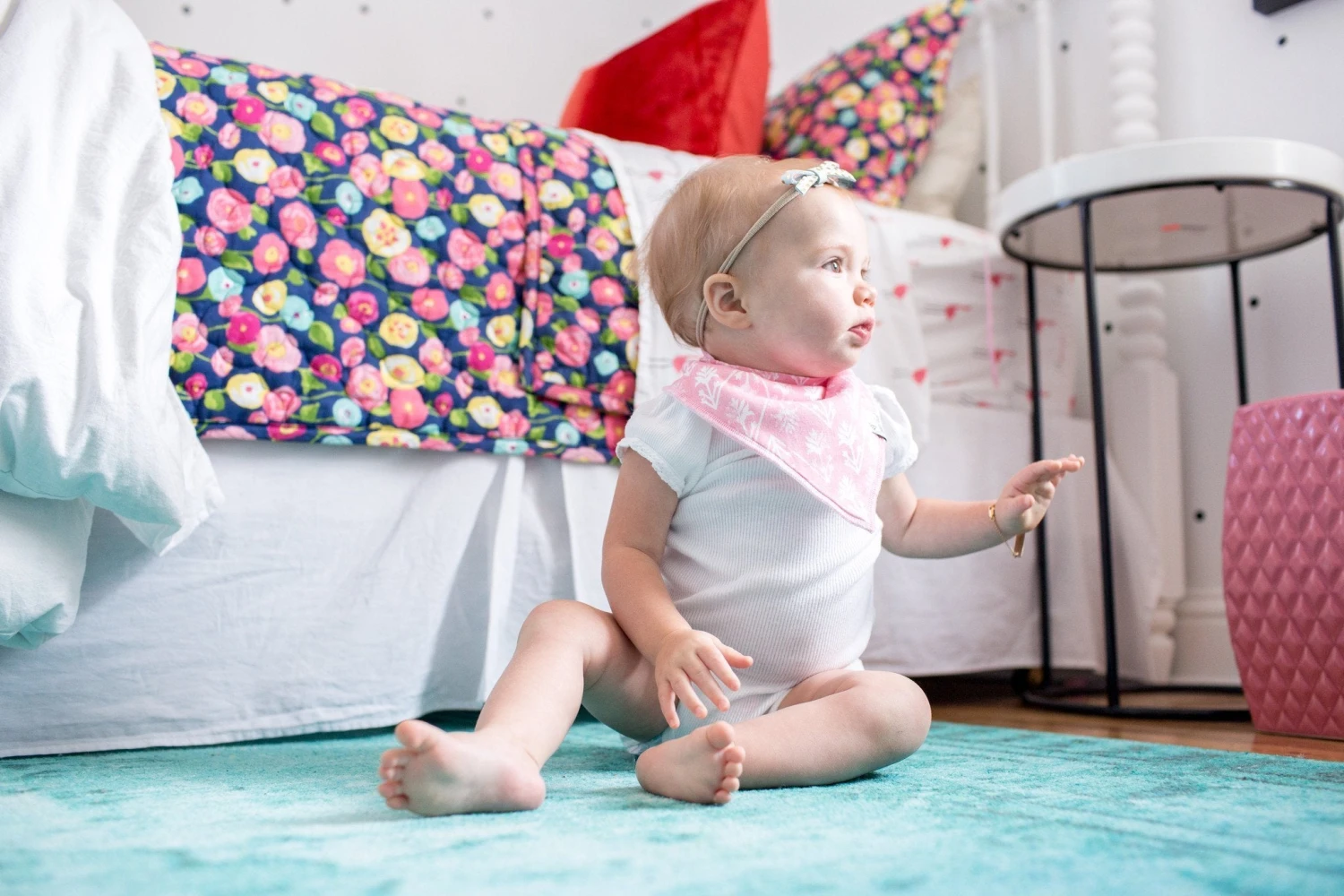 Copper Pearl Baby Bandana Bibs - Claire 10 Copper Pearl Baby Bandana Bibs - Claire - Image 10