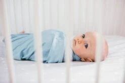 Copper Pearl Cotton Fitted Crib Sheet - Slate -Baby Go Round Store EmmyLowePhotoCopperPearlJuly222 60 5497f000 80fa 47b1 8d83 73f71c54198b