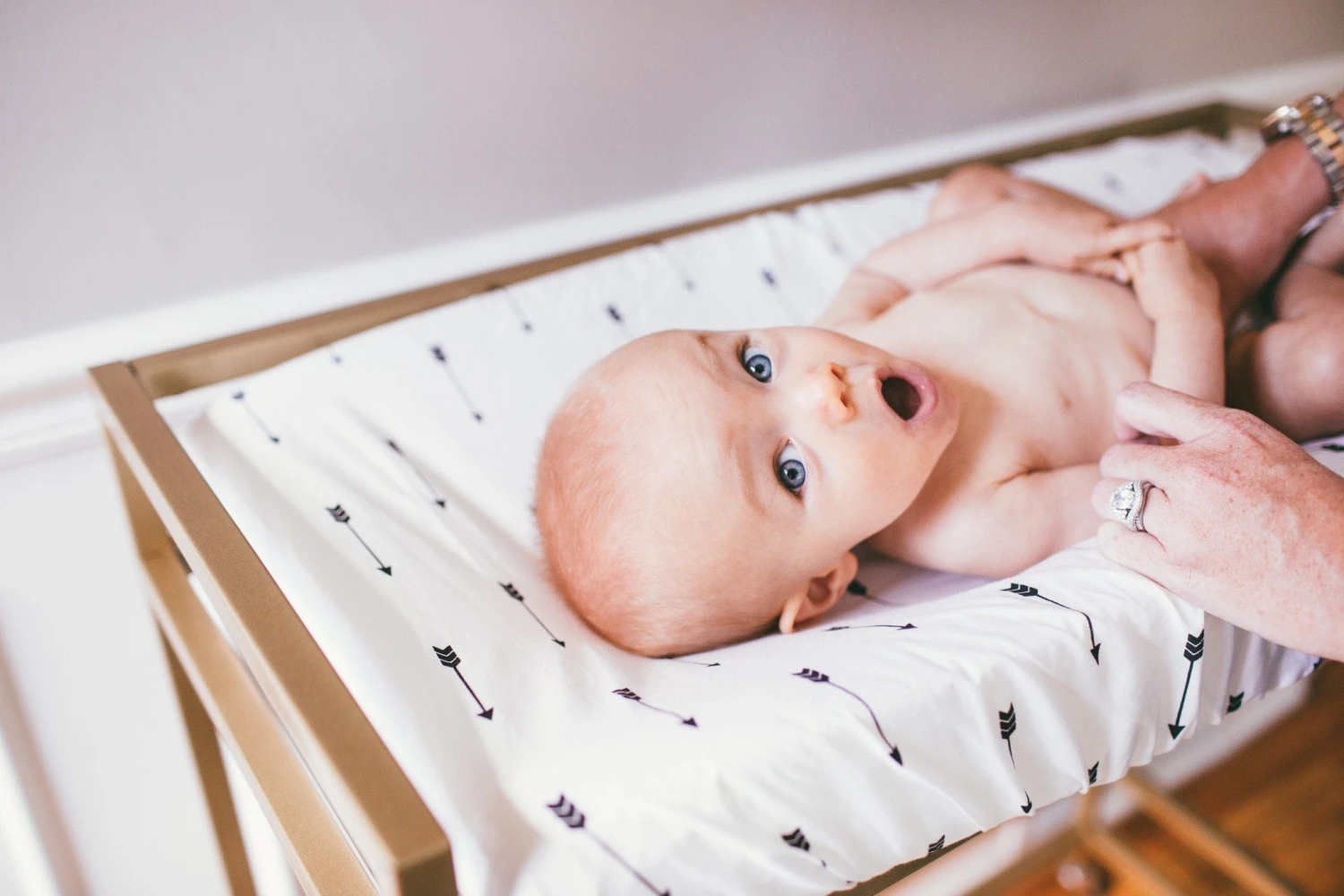 Copper Pearl Diaper Changing Pad Cover - Native 2 Copper Pearl Diaper Changing Pad Cover - Native - Image 2