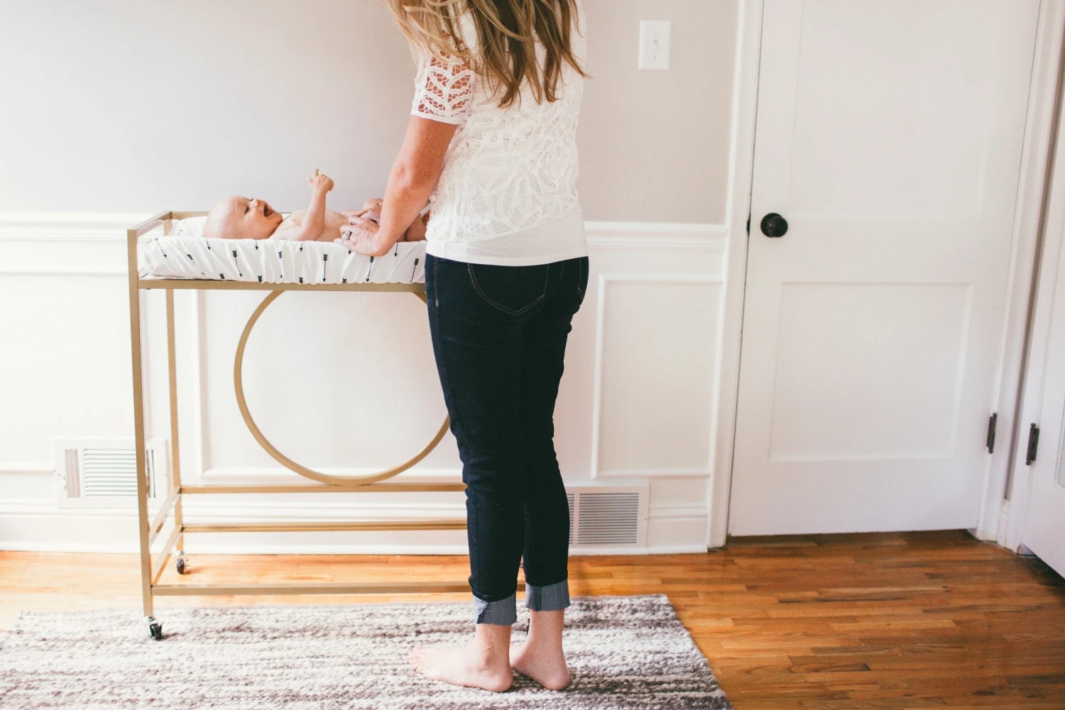 Copper Pearl Diaper Changing Pad Cover - Native 6 Copper Pearl Diaper Changing Pad Cover - Native - Image 6