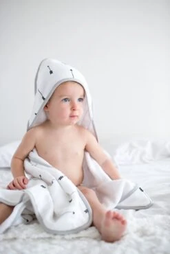 Copper Pearl Premium Knit Hooded Towel - Native -Baby Go Round Store EmmylowephotoCopperPearl 29