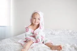 Copper Pearl Premium Knit Hooded Towel - Grace -Baby Go Round Store EmmylowephotoCopperPearl 69 04bff754 9333 4771 8692 8a5e3333fab5