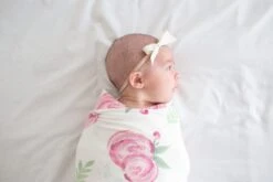 Copper Pearl Knit Swaddle Blanket - Grace -Baby Go Round Store EmmylowephotoCopperPearl 93 651186d3 35ec 42ea ba63 1b33c400ce7e