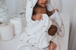 Copper Pearl Premium Knit Hooded Towel - Native -Baby Go Round Store EmmylowephotoCopperPearlJan 6