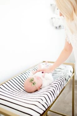 Copper Pearl Diaper Changing Pad Cover - City -Baby Go Round Store EmmylowephotoCopperPearlJan11 94 00841f14 8384 4e72 bebe deda4bde5dc3