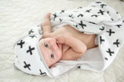 Copper Pearl Premium Knit Hooded Towel - Swiss -Baby Go Round Store EmmylowephotoCopperPearlMay2 135