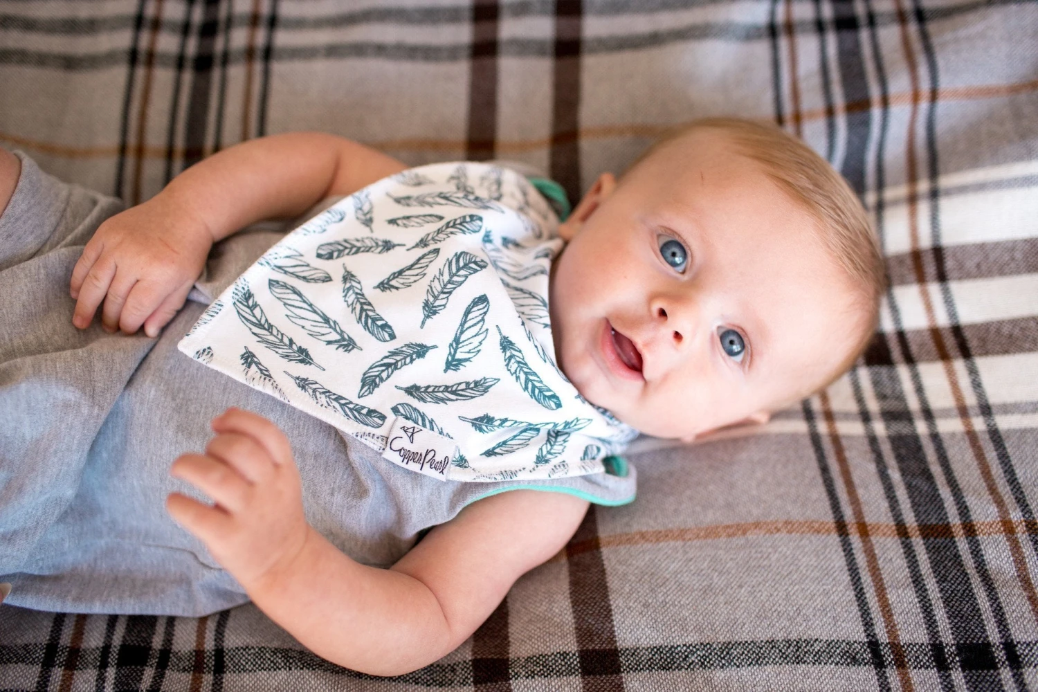 Copper Pearl Baby Bandana Bibs - Woodland 3 Copper Pearl Baby Bandana Bibs - Woodland - Image 3