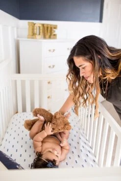 Copper Pearl Cotton Fitted Crib Sheet - Dakota -Baby Go Round Store EmmylowephotoCopperPearlOct7 39 b25fc207 40c6 409a 88fb 46451280953b