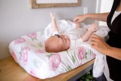 Copper Pearl Diaper Changing Pad Cover - Grace 13 Copper Pearl Diaper Changing Pad Cover - Grace -Baby Go Round Store EmmylowephotoCopperPearlOct7 60 c5e49916 b006 4deb 9621 3424aa226005