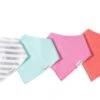 Copper Pearl Baby Bandana Bibs - Jewel