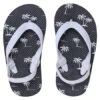 Snapper Rock ISLAND PALM NAVY FLIP FLOP TODDLERS