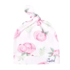 Copper Pearl Top Knot Hat - Grace