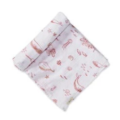 Petit Pehr Swaddles -Baby Go Round Store Grapefruit Swaddle