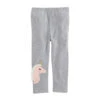Mud Pie Gray Unicorn Leggings