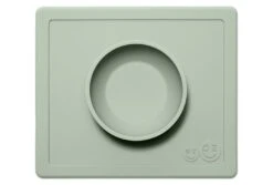 EZ PZ Happy Bowl -Baby Go Round Store Happy Bowl Sage f04e3c4a 3831 4c20 8990 01876447c062