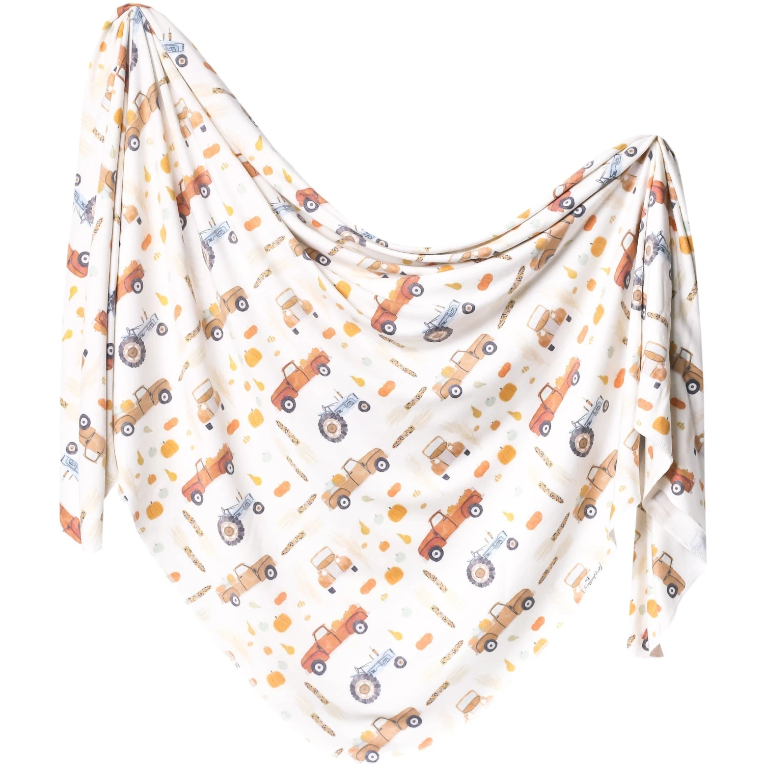 Copper Pearl Knit Swaddle Blanket | Hayride 1 Copper Pearl Knit Swaddle Blanket | Hayride