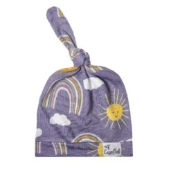 Copper Pearl Top Knot Hat - Hope