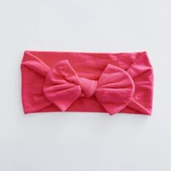 Sugar + Maple Baby Headband - Hot Pink